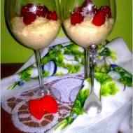 Walentynkowy deser a la rafaello (z kaszy jaglanej)