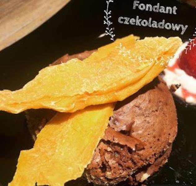 Czekoladowa lawa - fondant czekoladowy