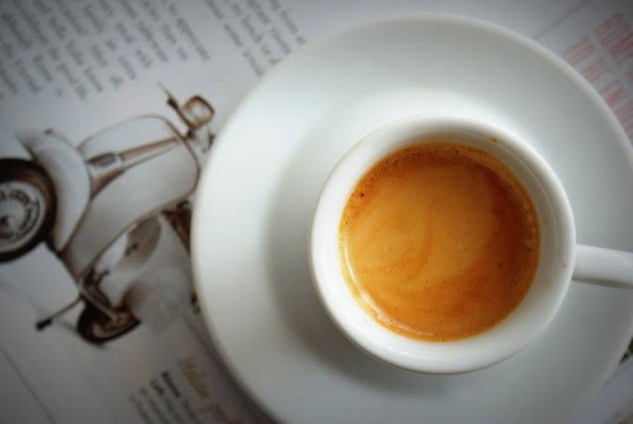 Buongiorno!Un caffé, per favore!