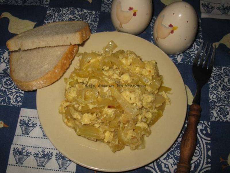Cebula z jajkiem