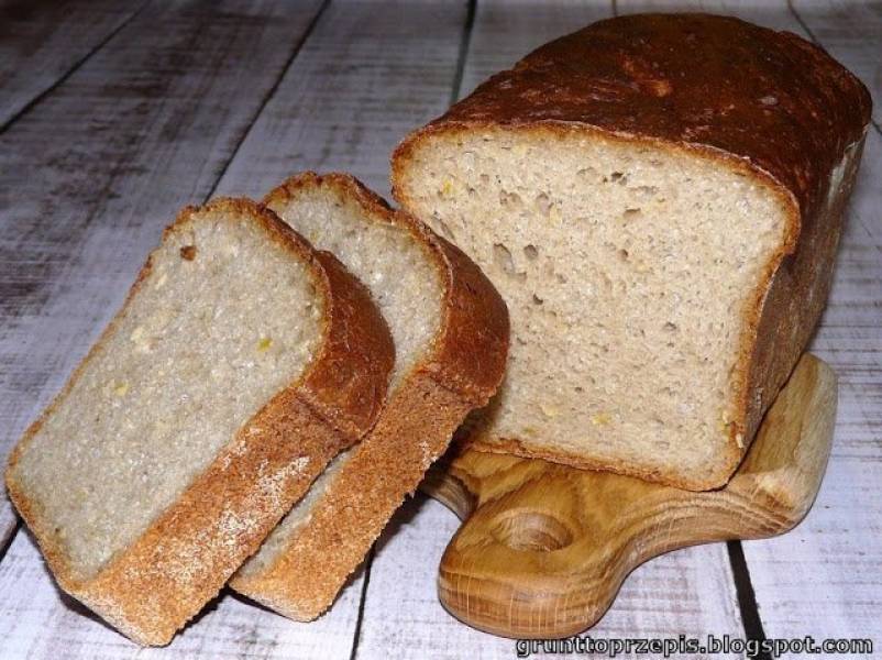 Chleb czosnkowy pszenno-żytni