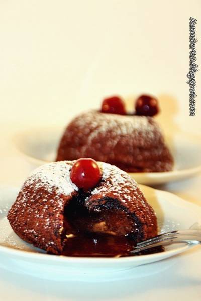 Lava Cake - Ciastko z płynnym środkiem