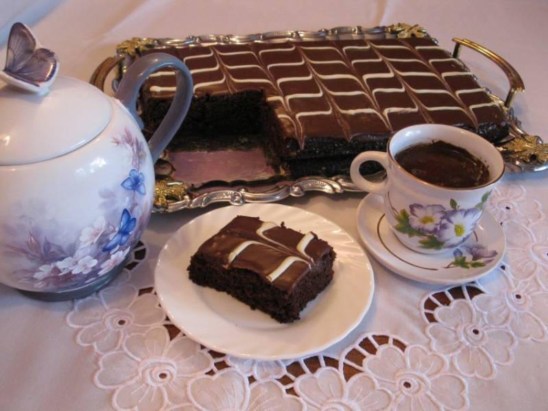 Placek czekoladowy babci Basi