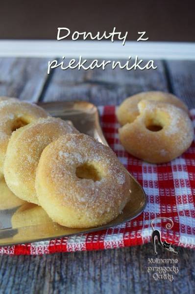 Donaty (donuts) z piekarnika