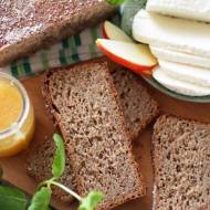 Chleb żytni razowy na miodzie i na zakwasie