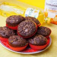 Bardzo czekoladowe muffinki (z olejem) - łatwe i szybkie