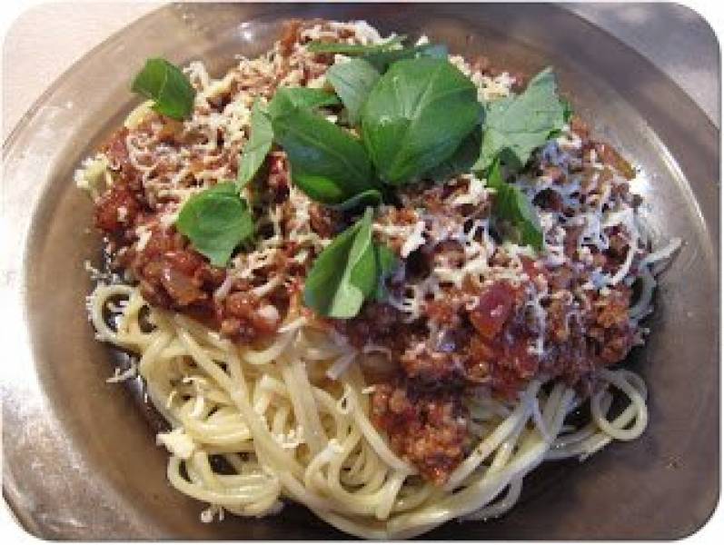 Spaghetti Łukasza (ostre!!!)