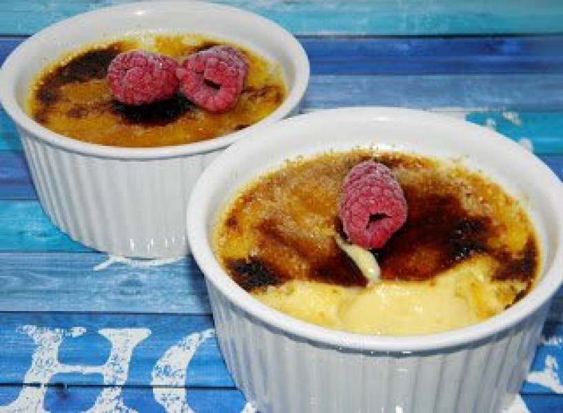 Creme brulee.