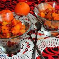 Sałatka z papai i mandarynek