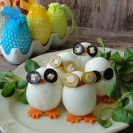 Sowy - jajka faszerowane pieczoną cebulą