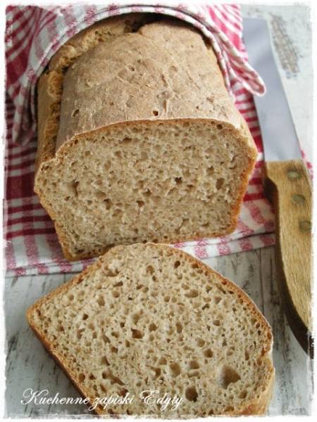 Chleb  100% żytni na zakwasie