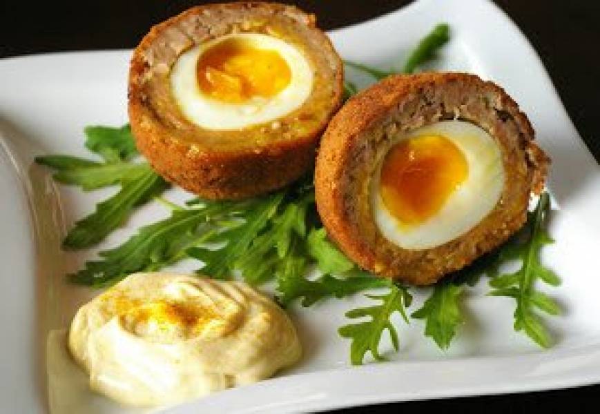 Scotch eggs.