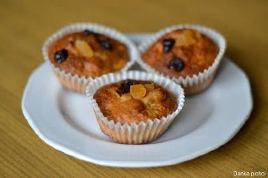 Muffinki owsiane z jabłkami