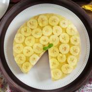 Desernik bananowy z mascarpone- na zimno