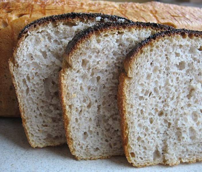 Chleb orkiszowo-żytni jasny