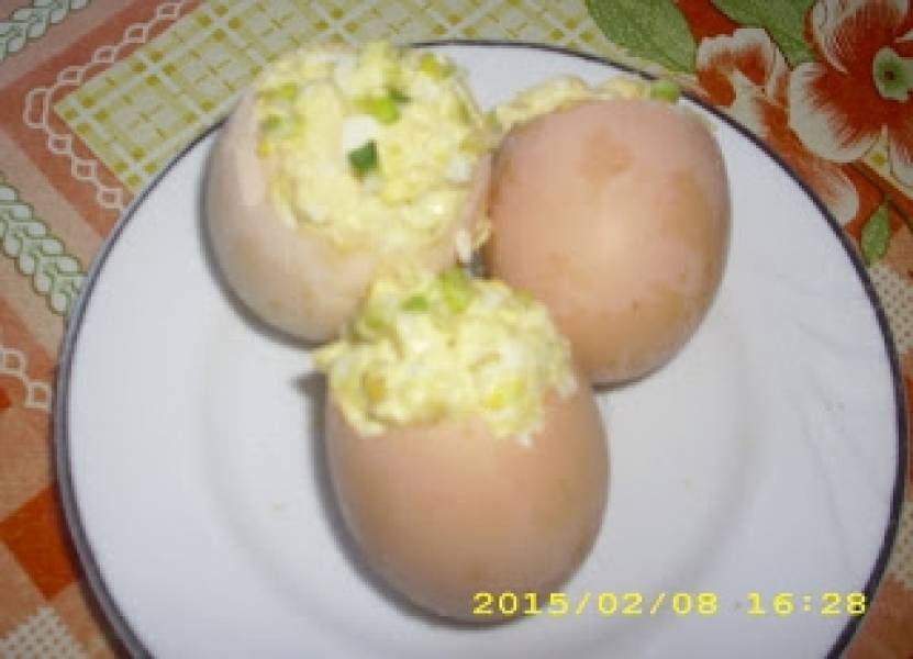 Jajka faszerowane (w skorupkach)