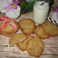 Ciasteczka sezamowo-owsiane bez mąki