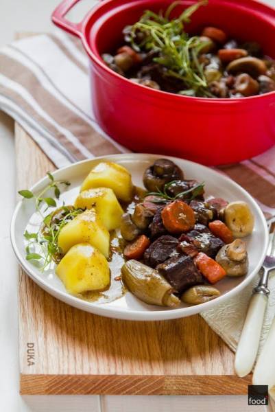 Boeuf bourguignon - wołowina po burgundzku