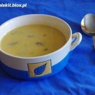 Zupa kukurydziana z chorizo