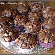 Muffinki czekoladowe.