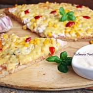 PIZZA   SZYNKOWO - CZOSNKOWA