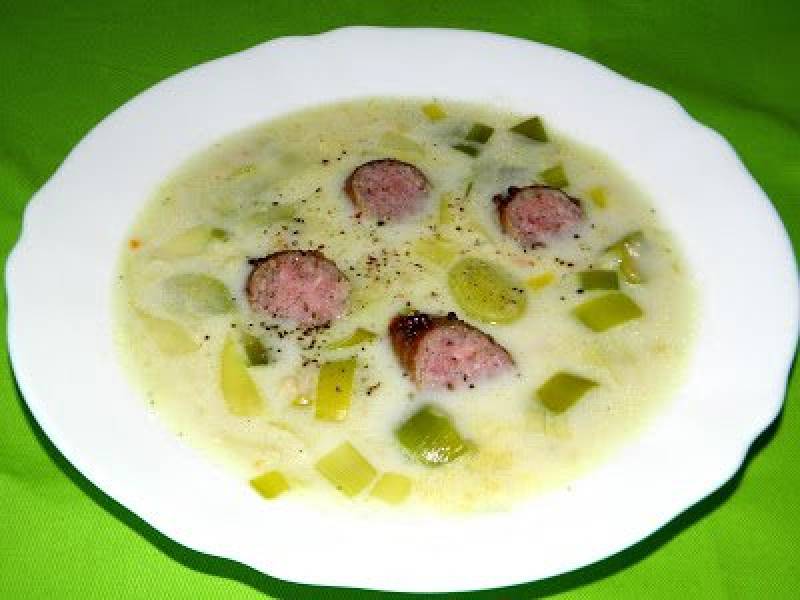 Brotchan foltchep - irlandzka zupa z porów.