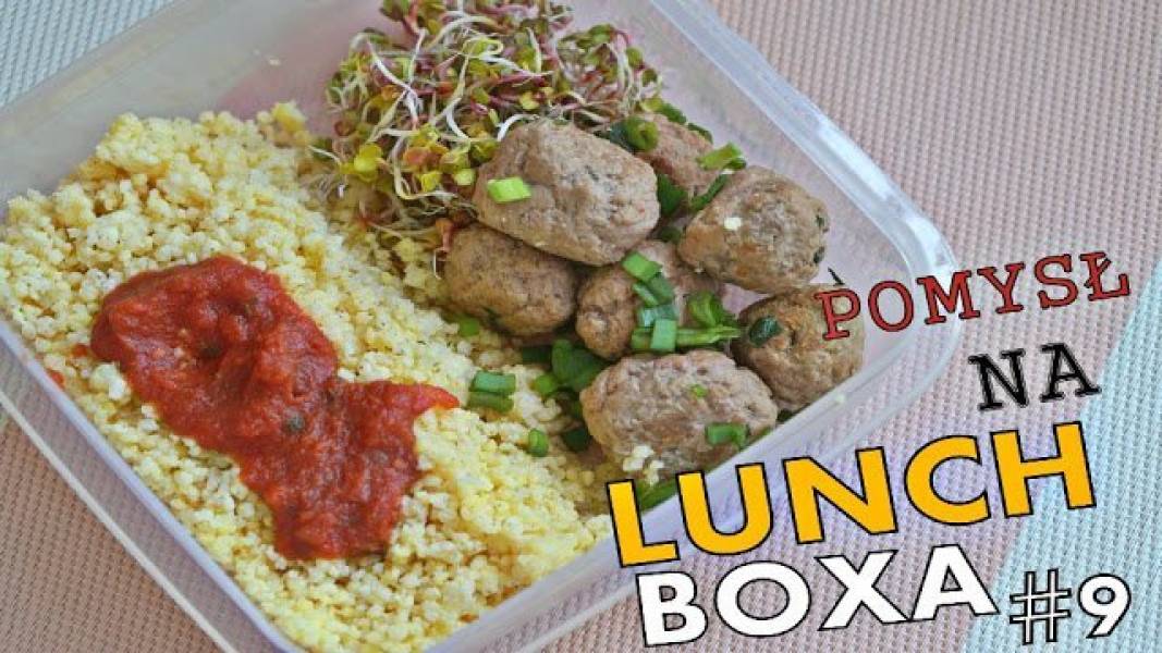 Pomysł na Lunch Boxa #9 - Pulpety z Kaszą Jaglaną