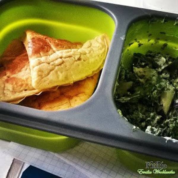 OMLET, SZPINAK, CUKINIA - LUNCHBOX