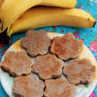 Ciasteczka bananowo-kokosowe (paleo, 2 składniki)