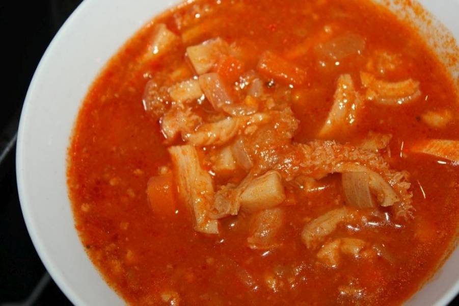 Pikantne flaczki