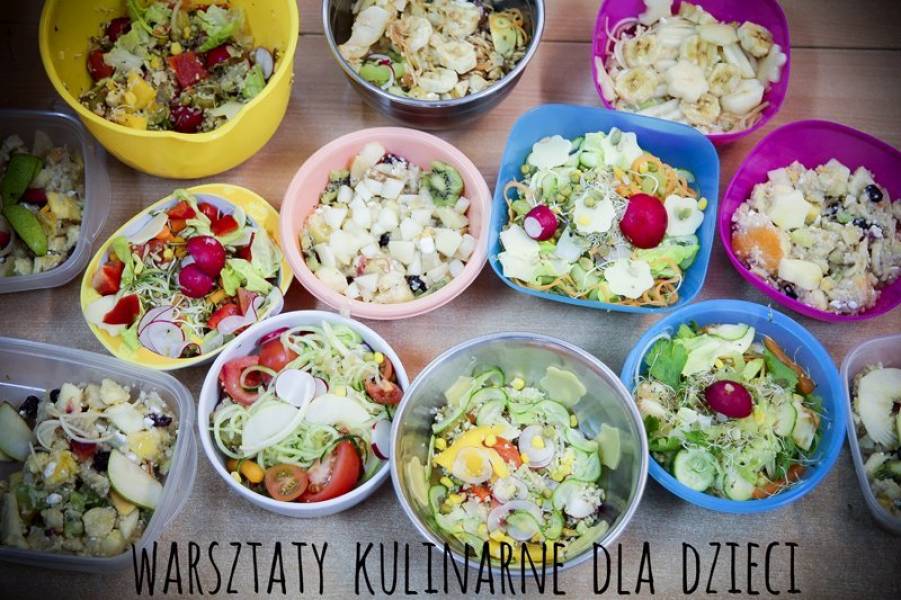 Warsztaty kulinarne dla dzieci – sałatki