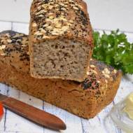 Chleb graham pszenno-żytni na zakwasie