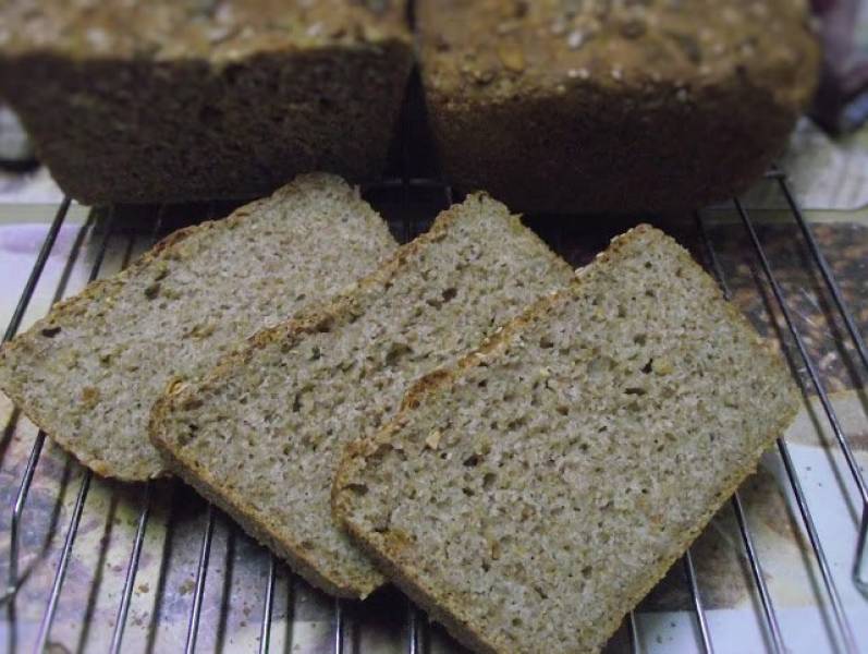 Chleb na mące pszennej - chlebowej na drożdżach