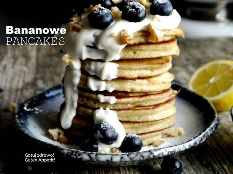 Bananowe pancakes