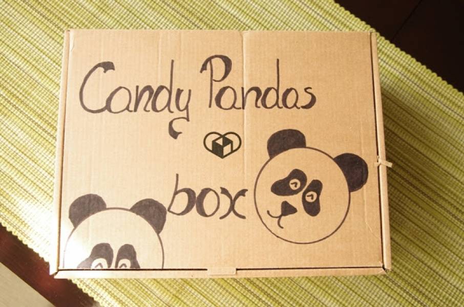 Candy Pandas Box - paczka pełna zdrowych słodyczy