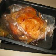 Kurczak peklowany pieczony w folii babci Basi