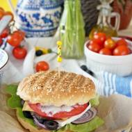 Domowe burgery z fetą i oliwkami - Greek Burgers