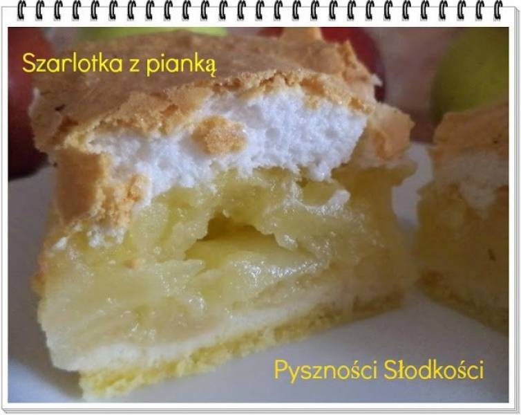 Szarlotka z pianką