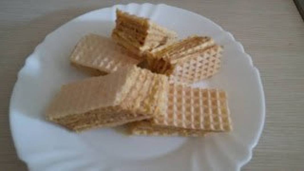 Wafle kakaowo-cytrynowe