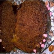 Szybkie ciasto czekoladowe z ananasem