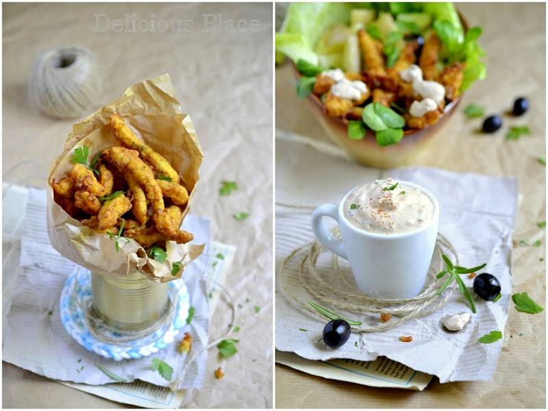 Churros de pescado