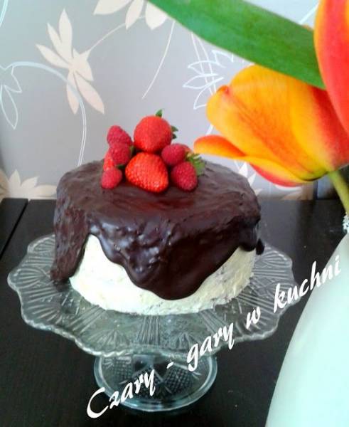 Tort czekoladowo - kokosowy
