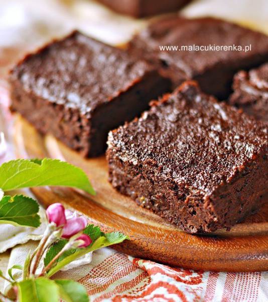 PROSTE BROWNIES z fasolą bez mąki