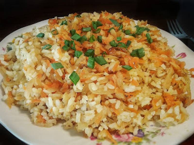 Przepis na obiad: Ryż z warzywami