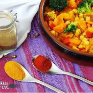 Curry z ciecierzycą i warzywami (wegańskie)
