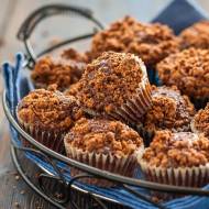 Orzechowe muffinki z kruszonką