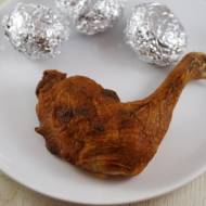 Proste pieczone udko z kurczaka