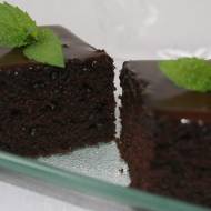 Wilgotne czekoladowe ciasto