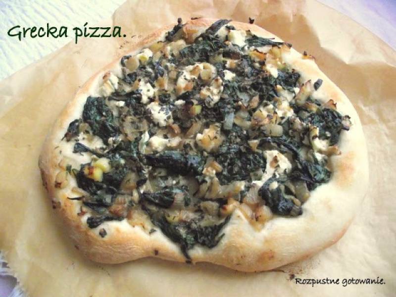 Grecka pizza.