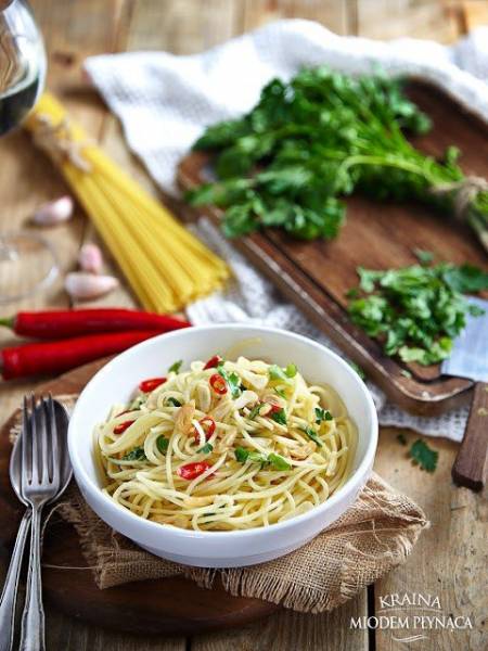 Spaghetti aglio e olio